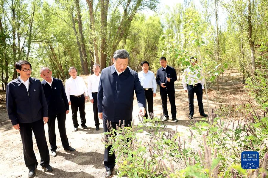 习近平在内蒙古巴彦淖尔考察并主持召开座谈会