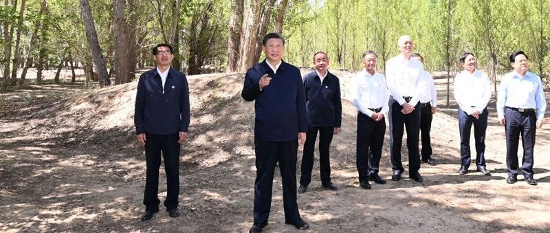 习近平在内蒙古巴彦淖尔考察并主持召开座谈会