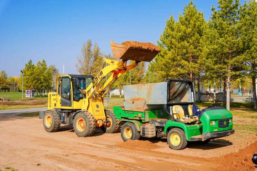 康巴什绿植冬防“套餐”已就位 康巴什绿植冬防“套餐”已就位